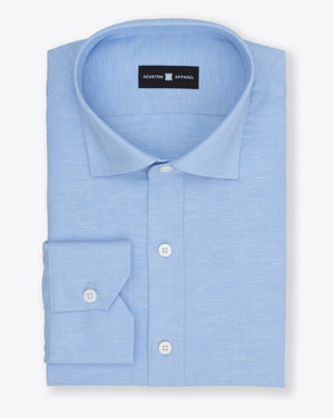 Linosa Linen/Cotton Oxford [Light Blue]