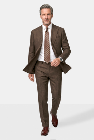Solbiati Linen Suit - Brown