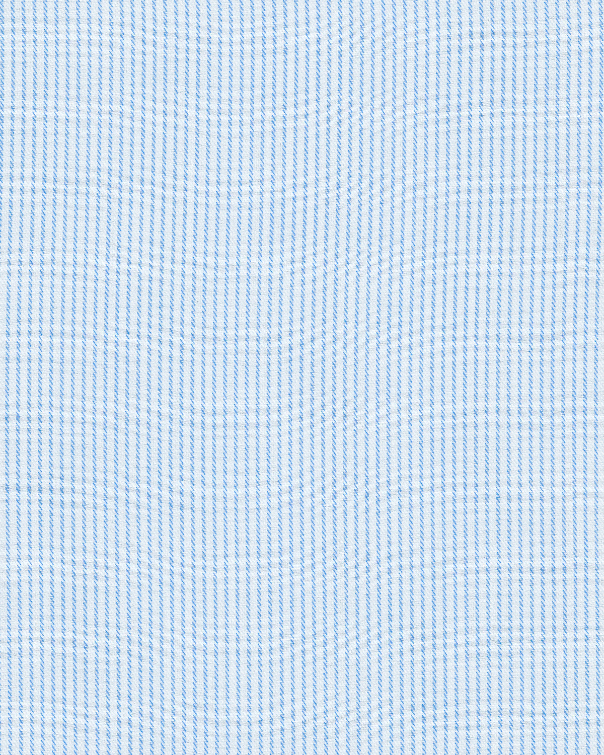 Blue Twill Pencil Stripe