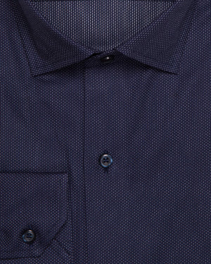 Luton Stretch Navy Microdot