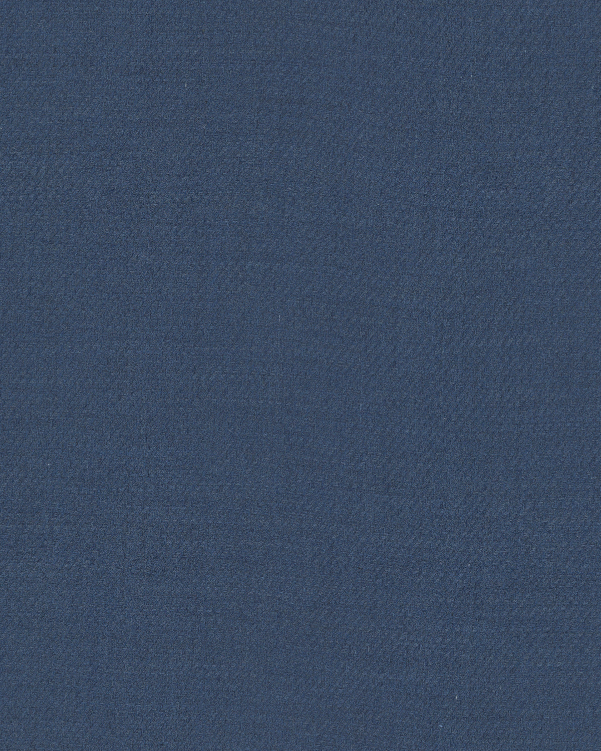 Dark Blue Wool/Cotton Brushed Twill
