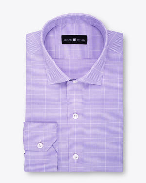 Alex Twill Glen Plaid [Lavender]