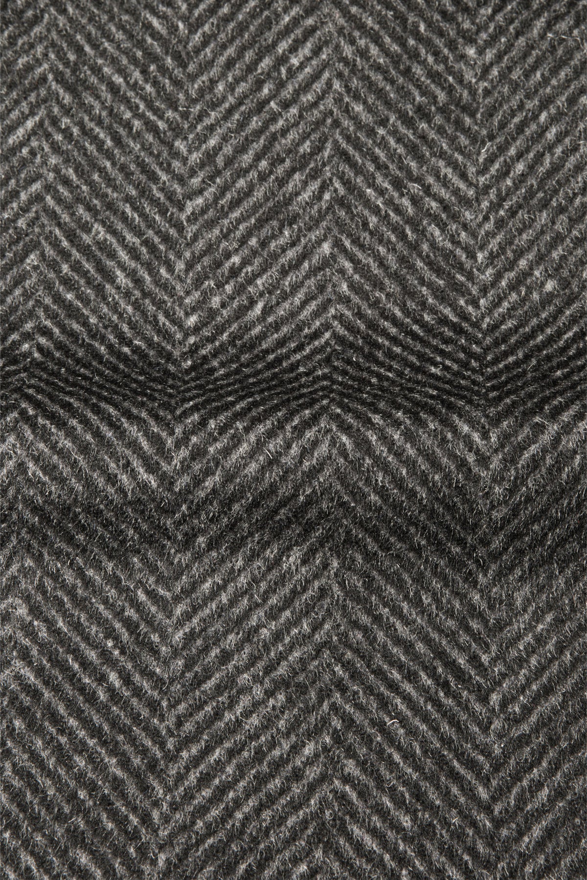 Herringbone Flannel Overcoat