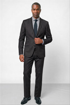 Italian 130's Flat Weave — Black