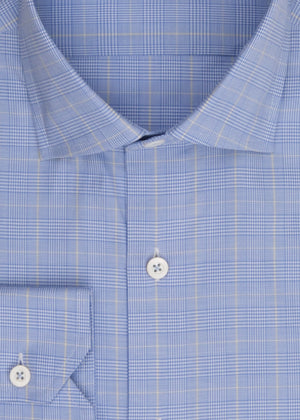 Blue Glen Plaid w Overcheck