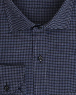 Navy/Charcoal Check Flannel