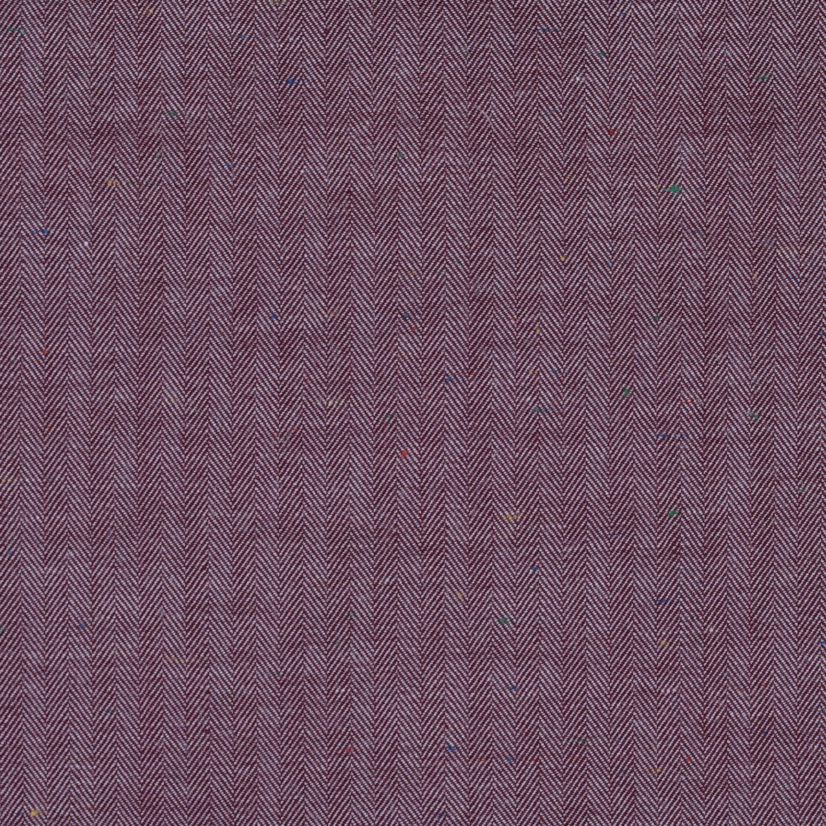 Red Color Spec Herringbone Flannel