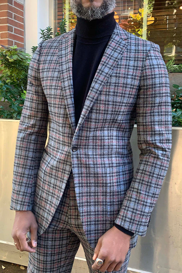 Winter English Brilliant Plaid