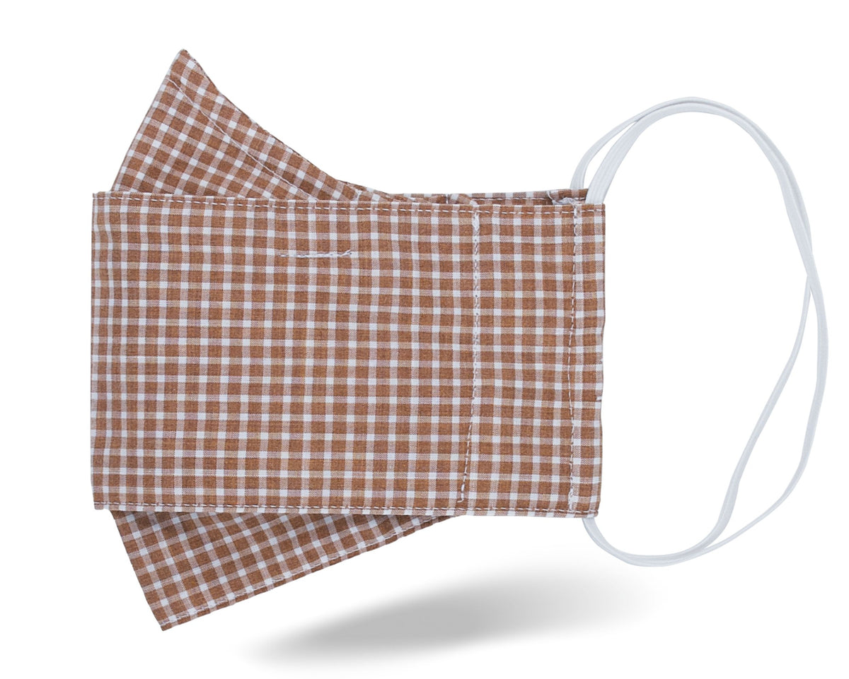 Caramel Brown Check