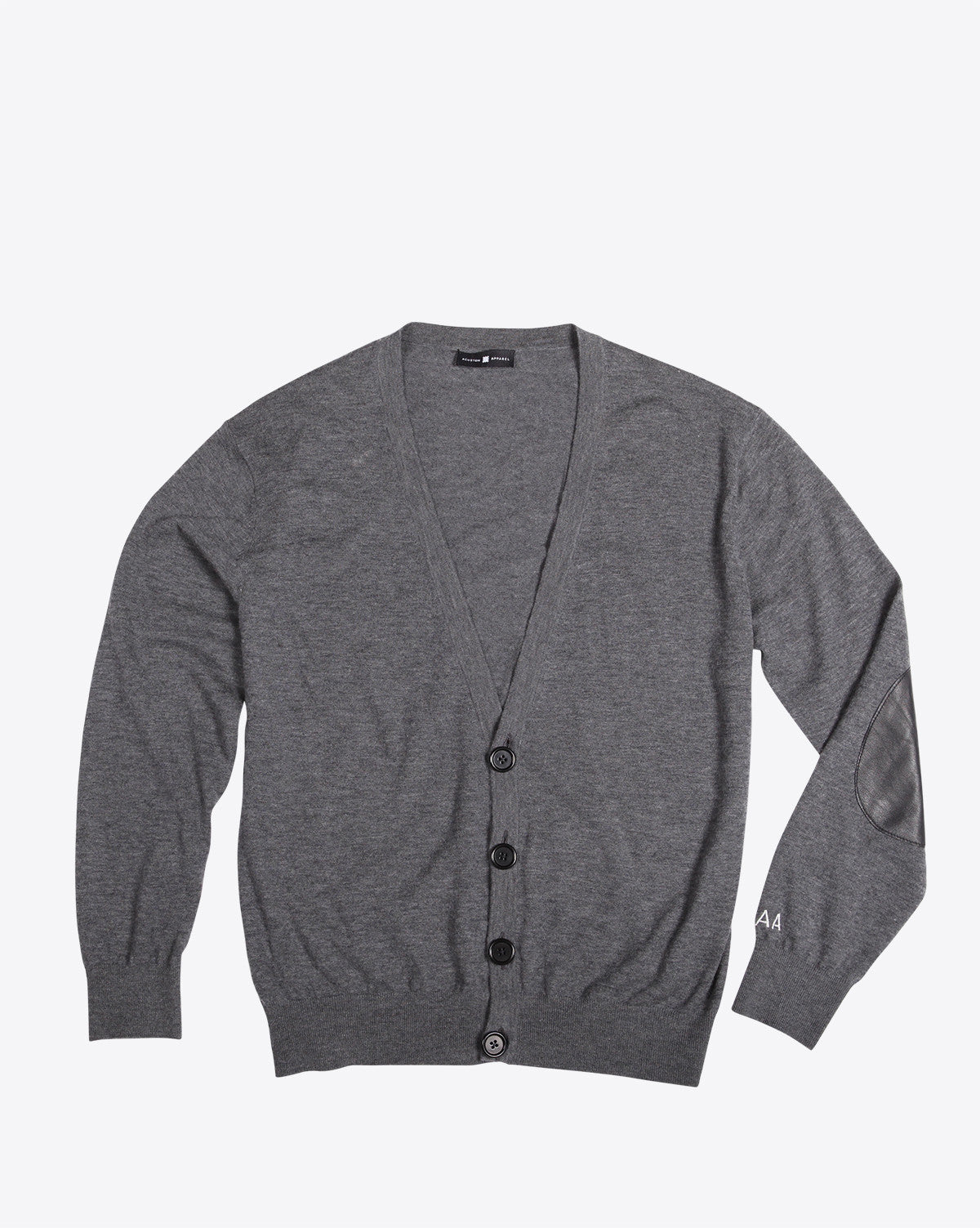 Grey Cashmere Cardigan