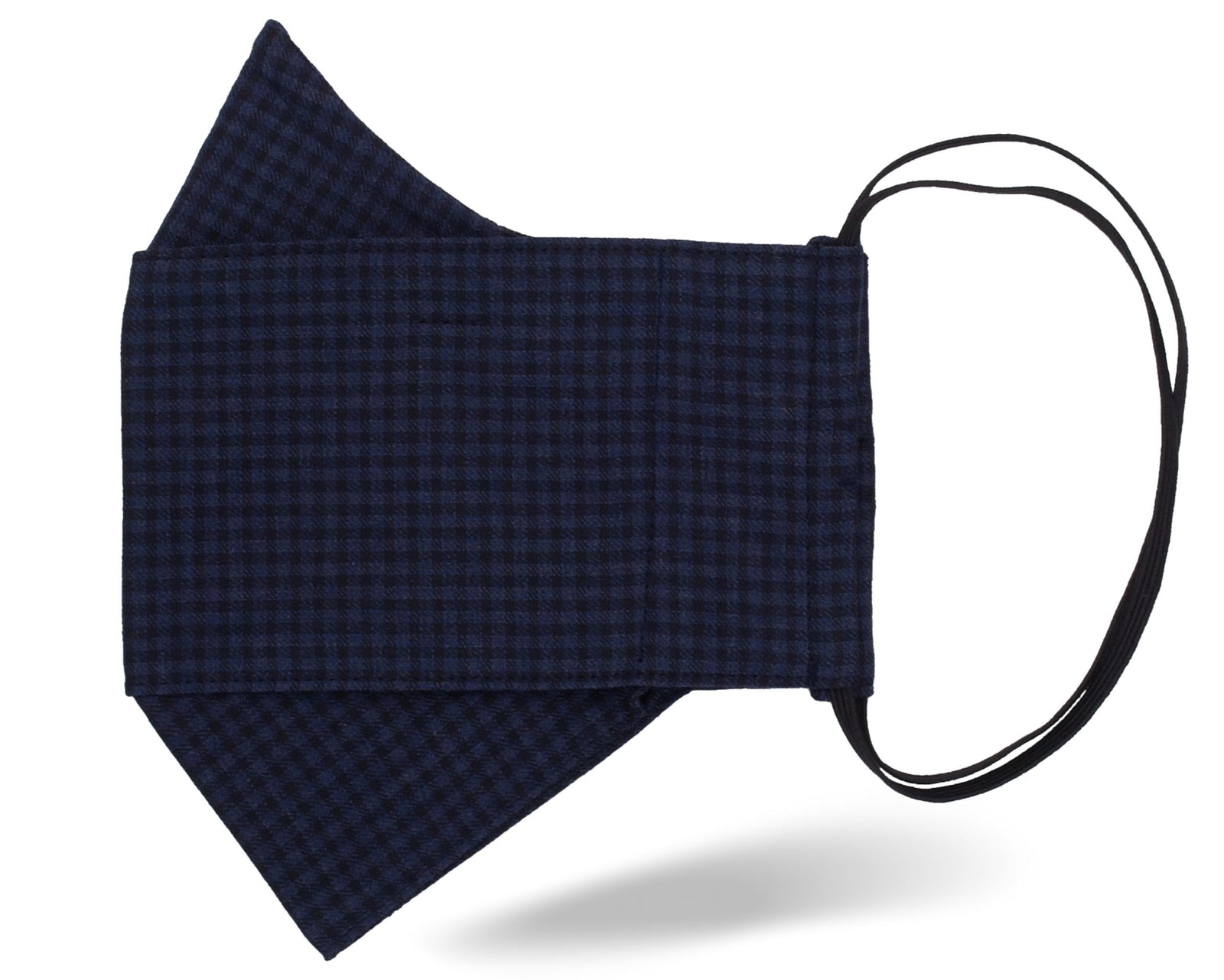 Navy/Black Minicheck
