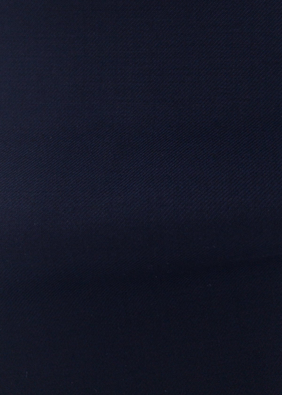 Navy Solid Plain Weave Trousers