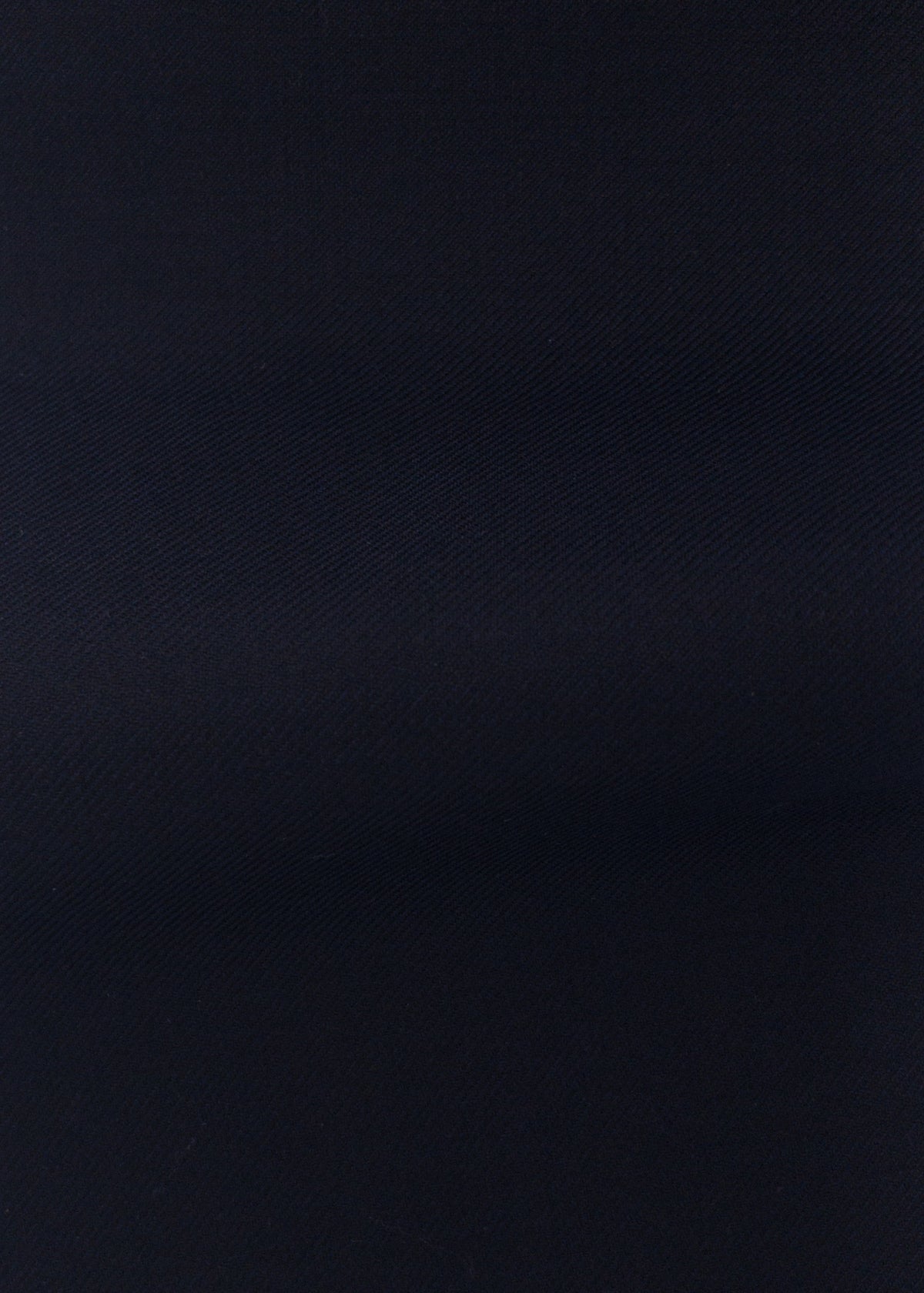 Navy Solid Plain Weave Trousers