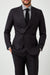 English Black Flannel Suit