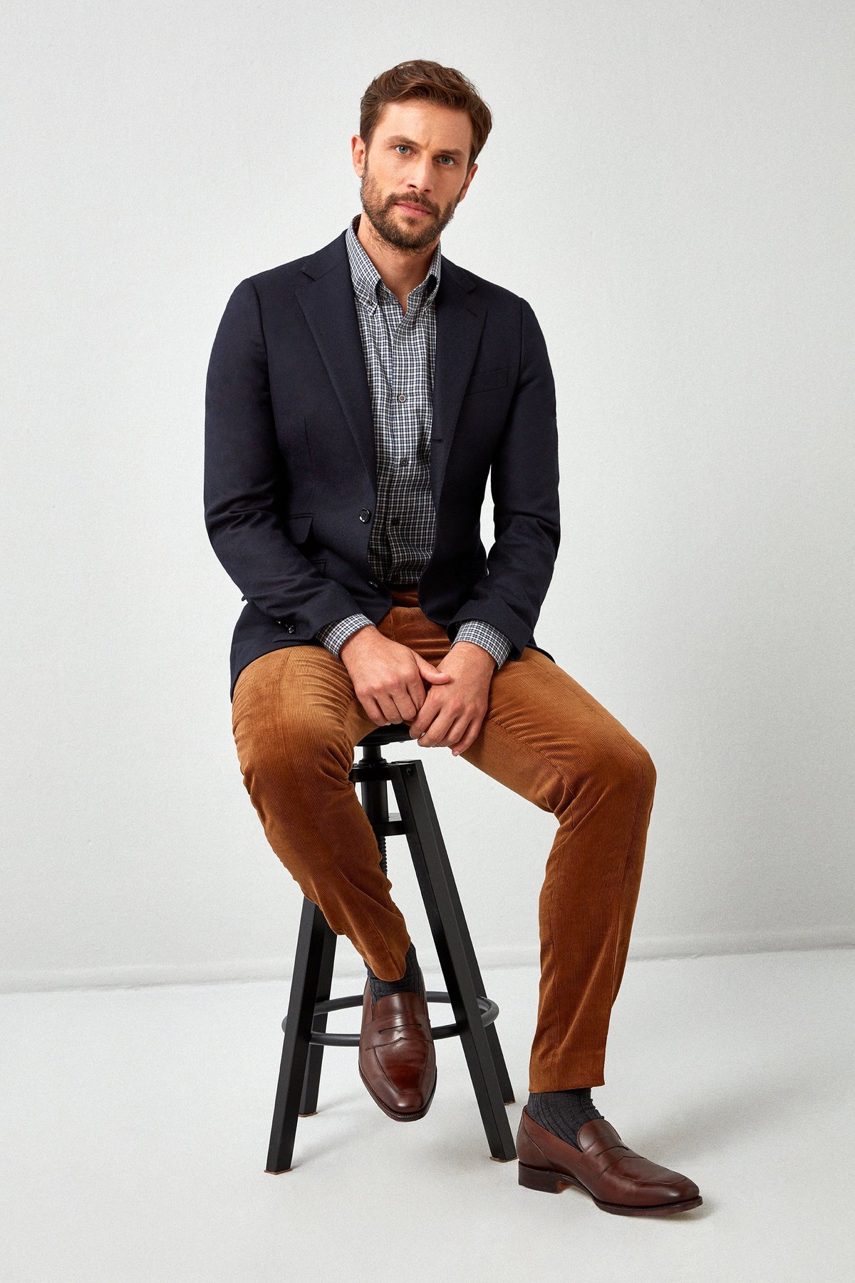 English Thin Wale Corduroy Trousers