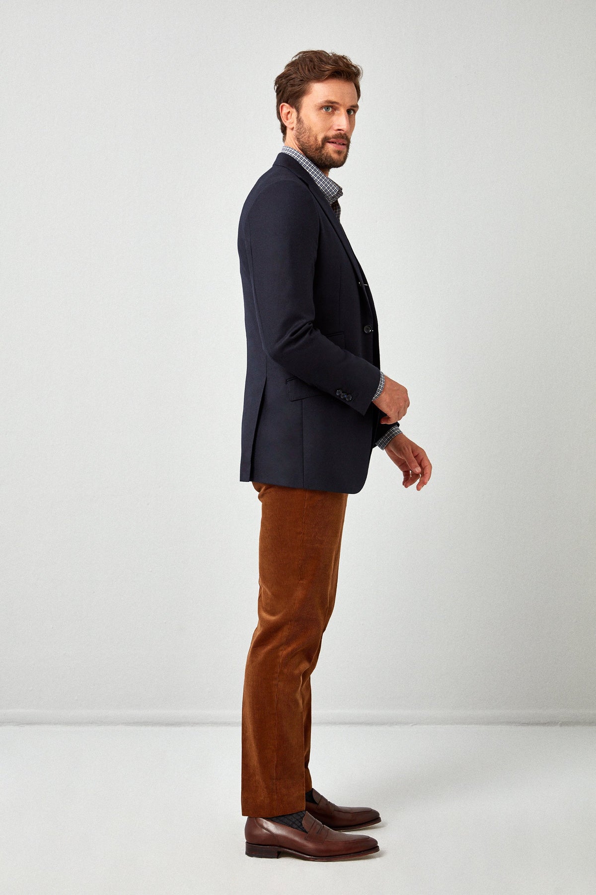English Thin Wale Corduroy Trousers