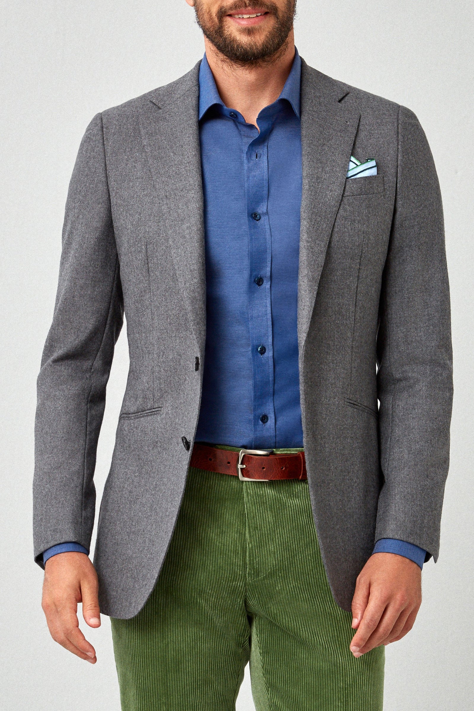 English Gray Flannel Blazer