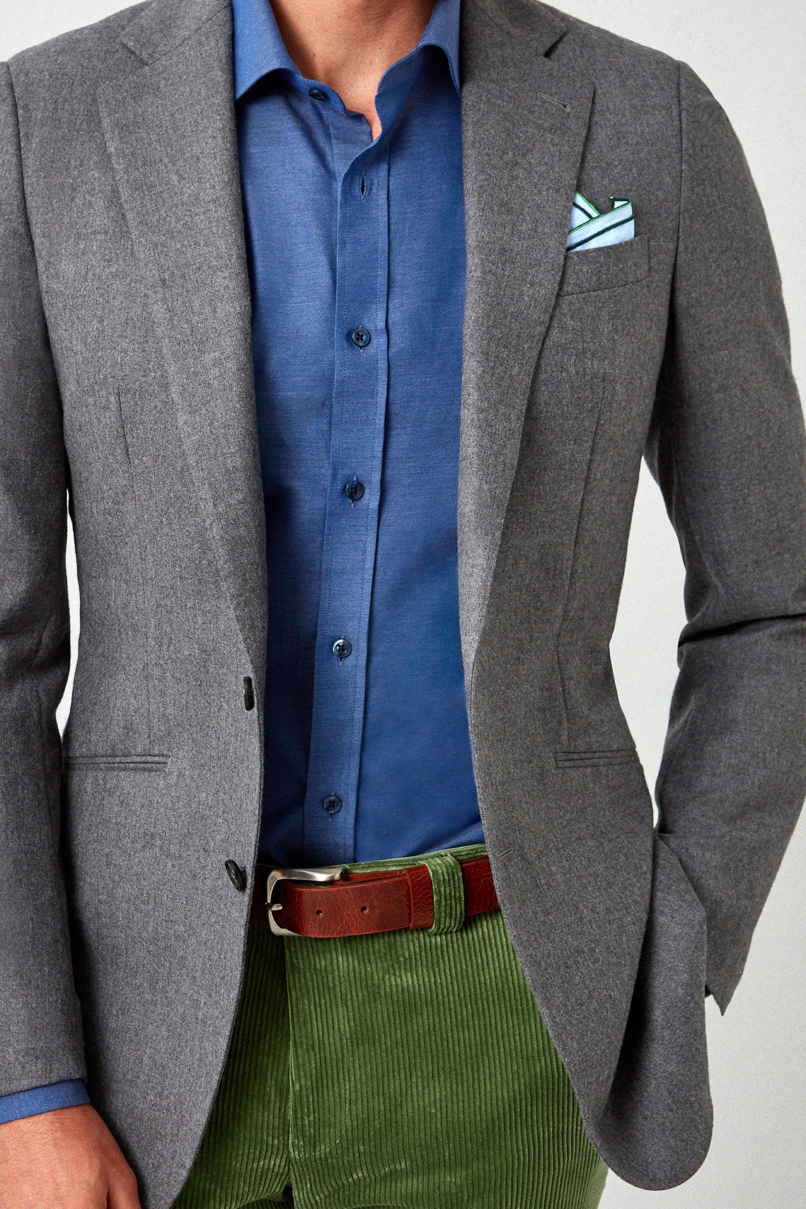 English Gray Flannel Blazer