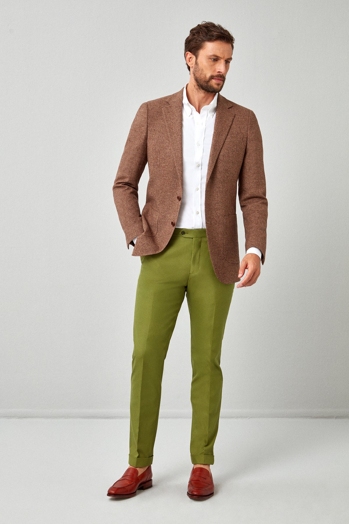 English Classic Cotton Bold Trousers