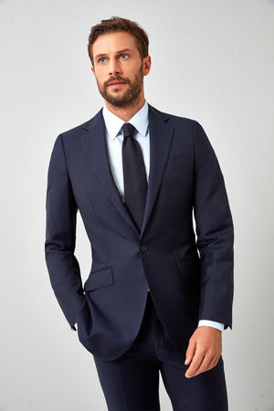 Solid Plain Weave Suit