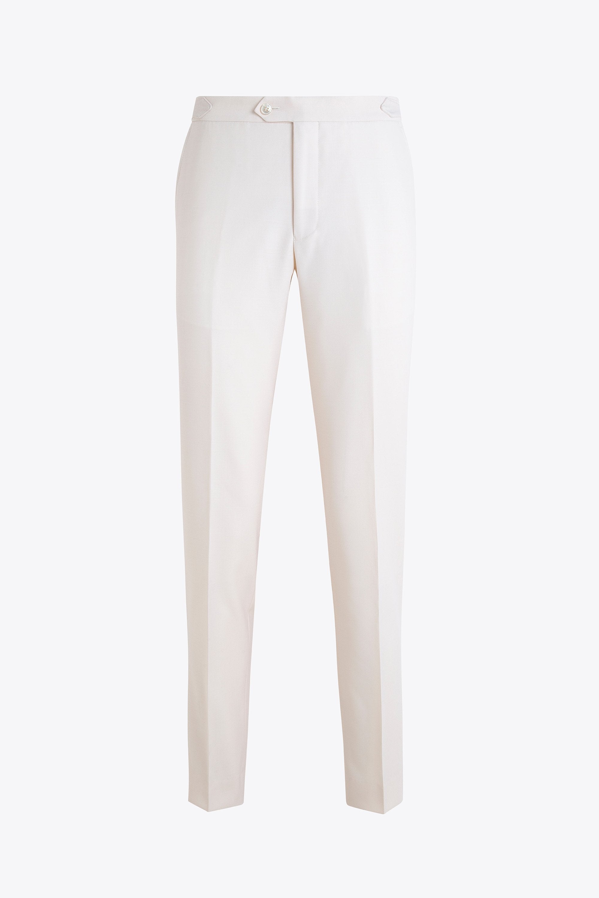 Off-White Plain Weave Trousers