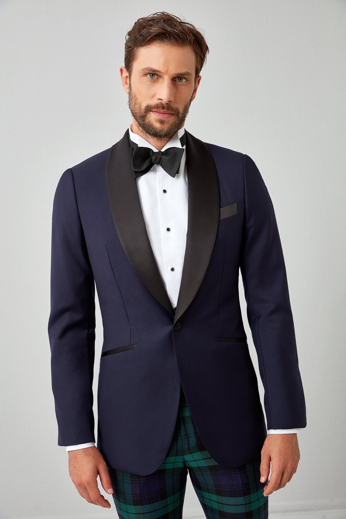 Solid Plain Weave 130s Dinner Jacket