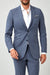 Solid Fine Textured Weave Suit