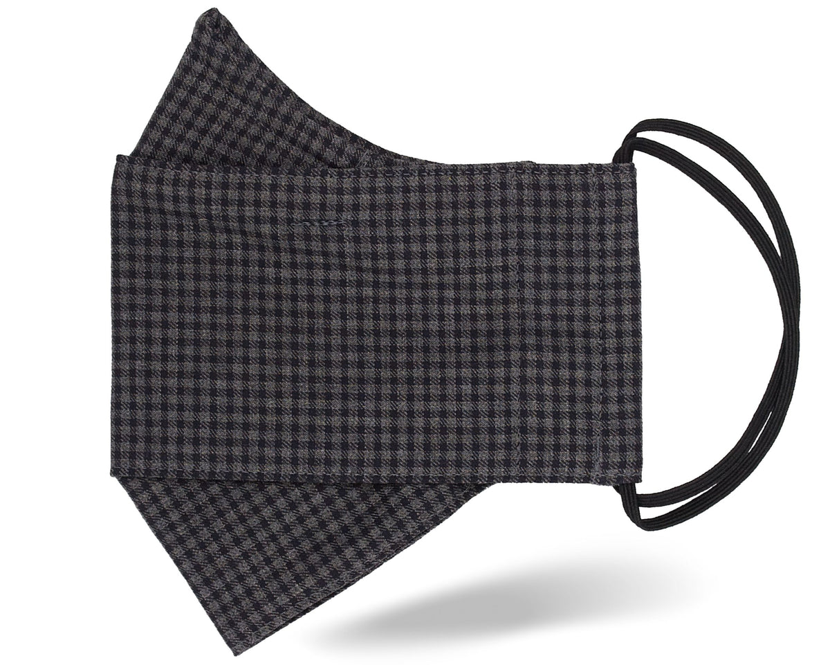 Gray/Black Minicheck