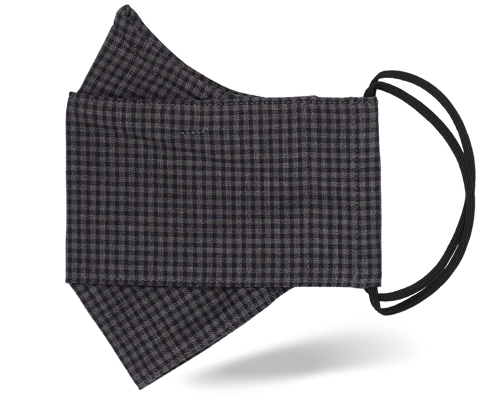 Gray/Black Minicheck
