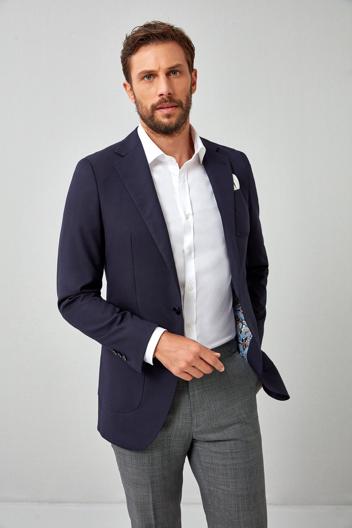 Italian Hopsack Blazer