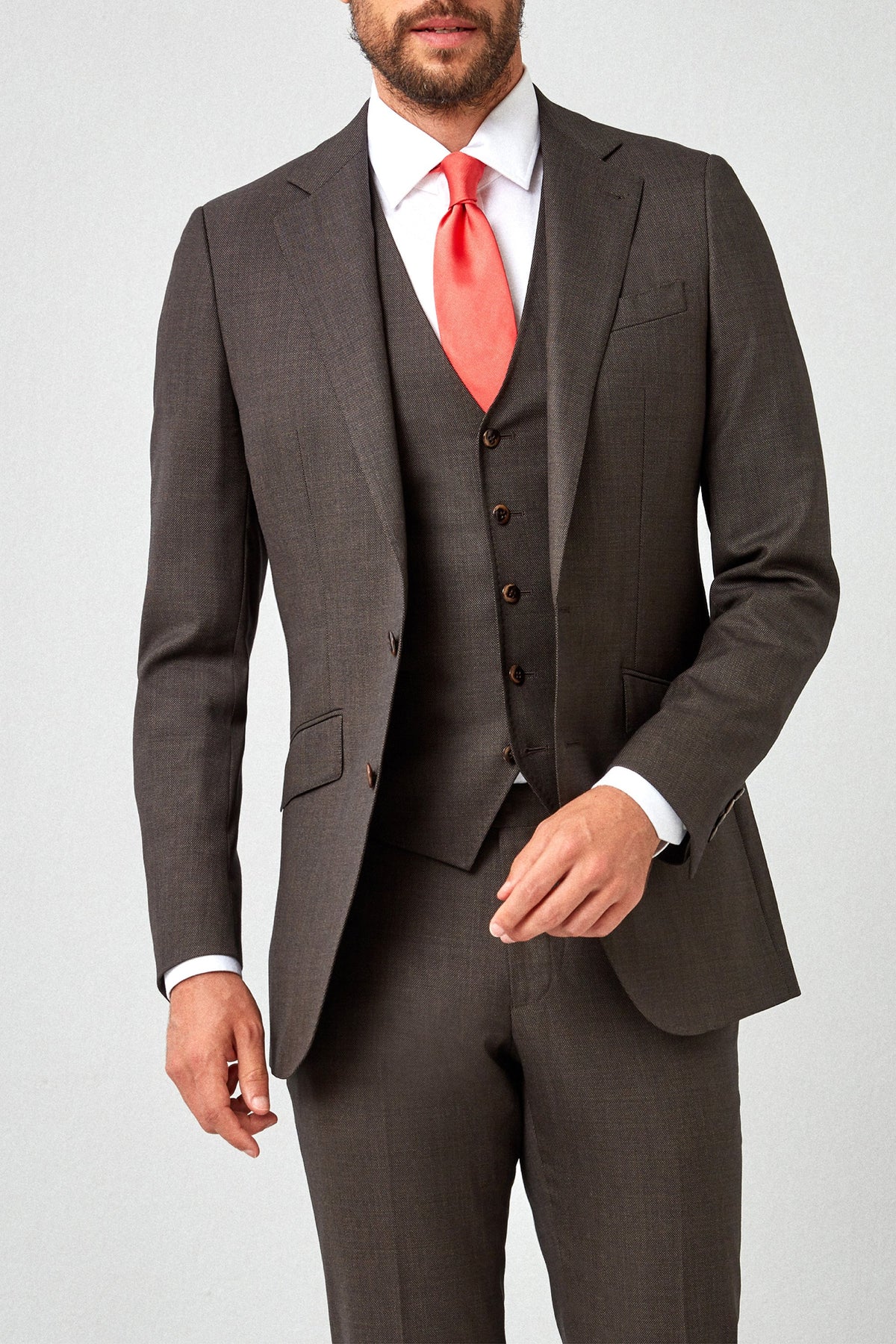 English 130s Birdseye Suit