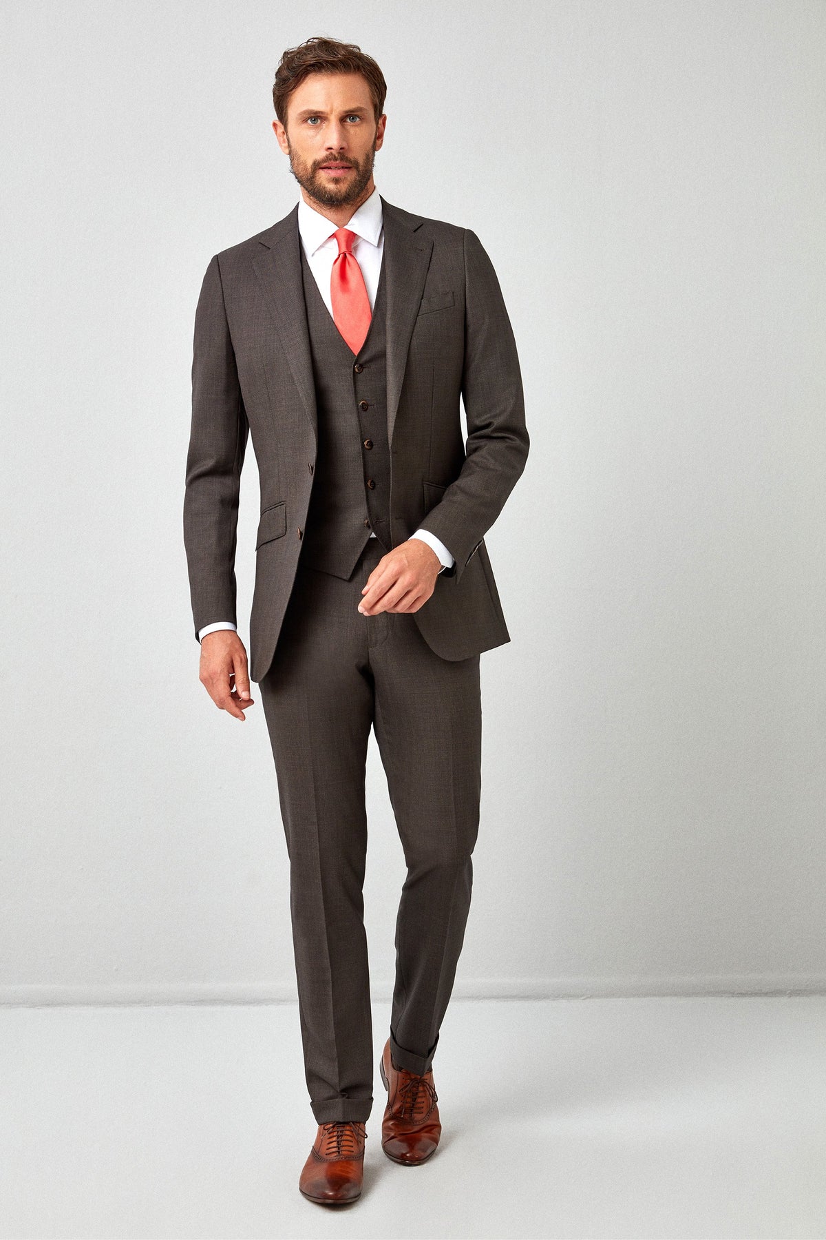 English 130s Birdseye Suit