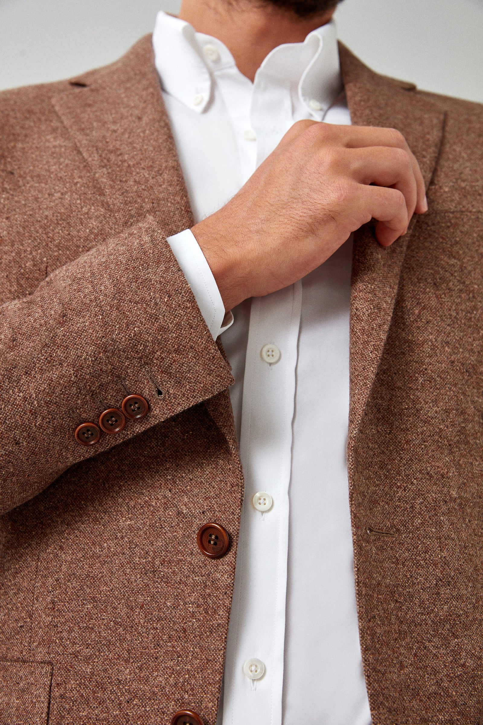 Donegal Italian Wool & Silk Jacket