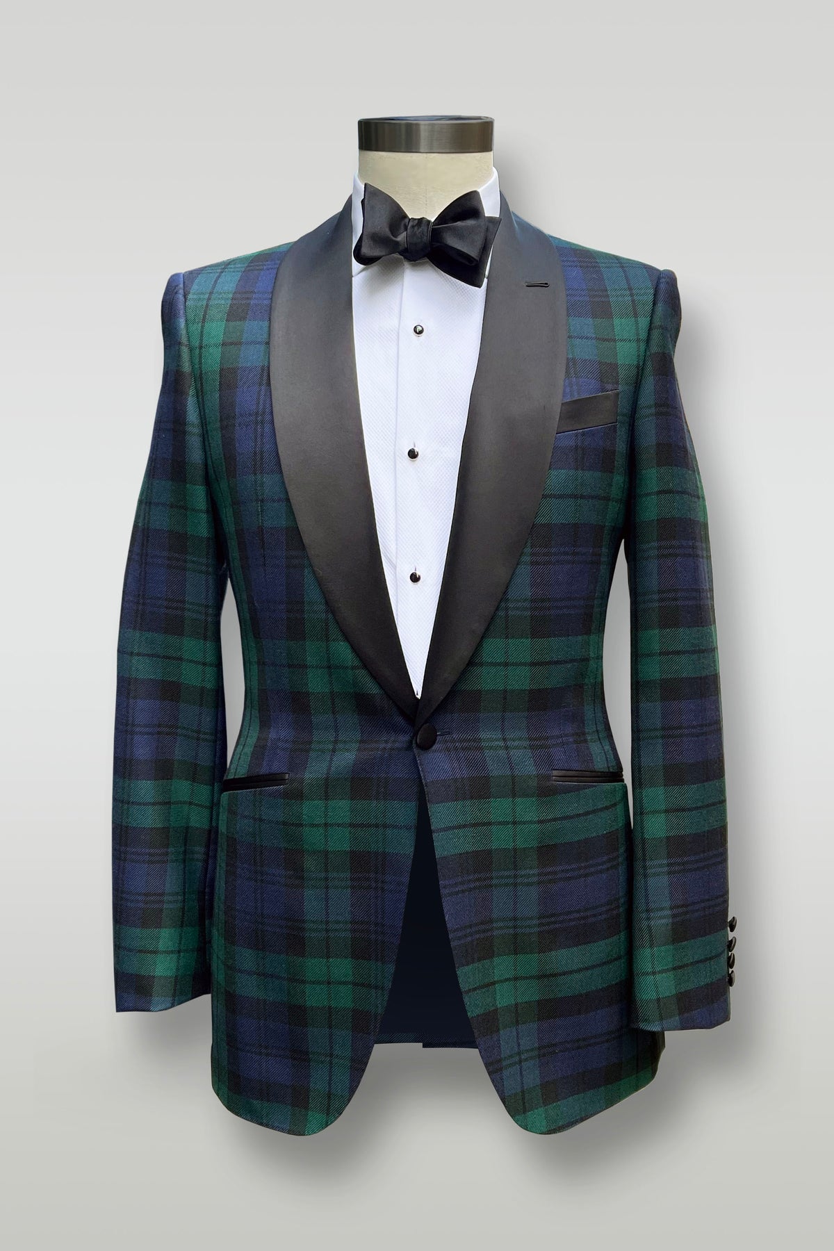 Festive Huddersfield Tartan Dinner Jacket