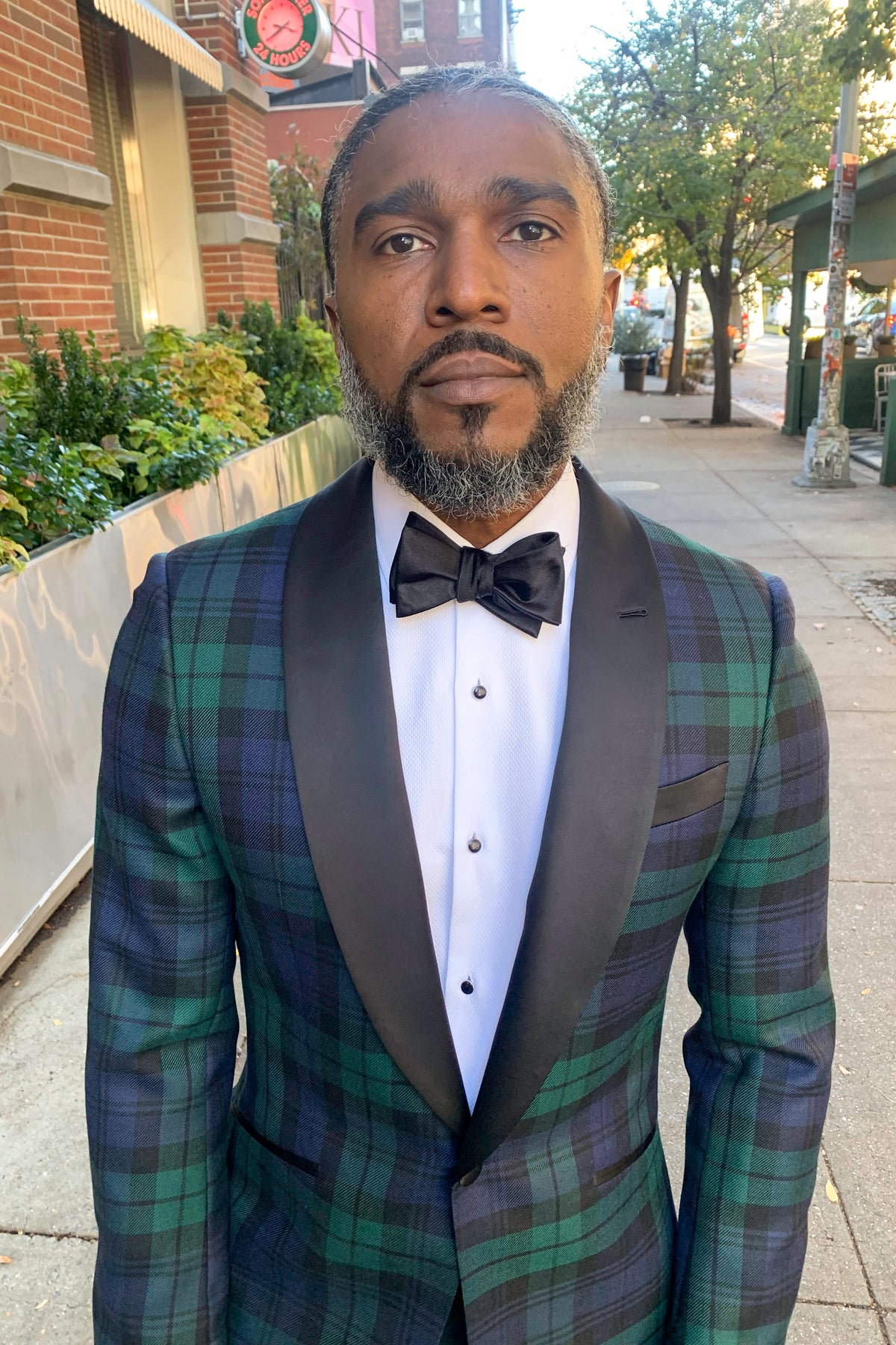 Festive Huddersfield Tartan Dinner Jacket
