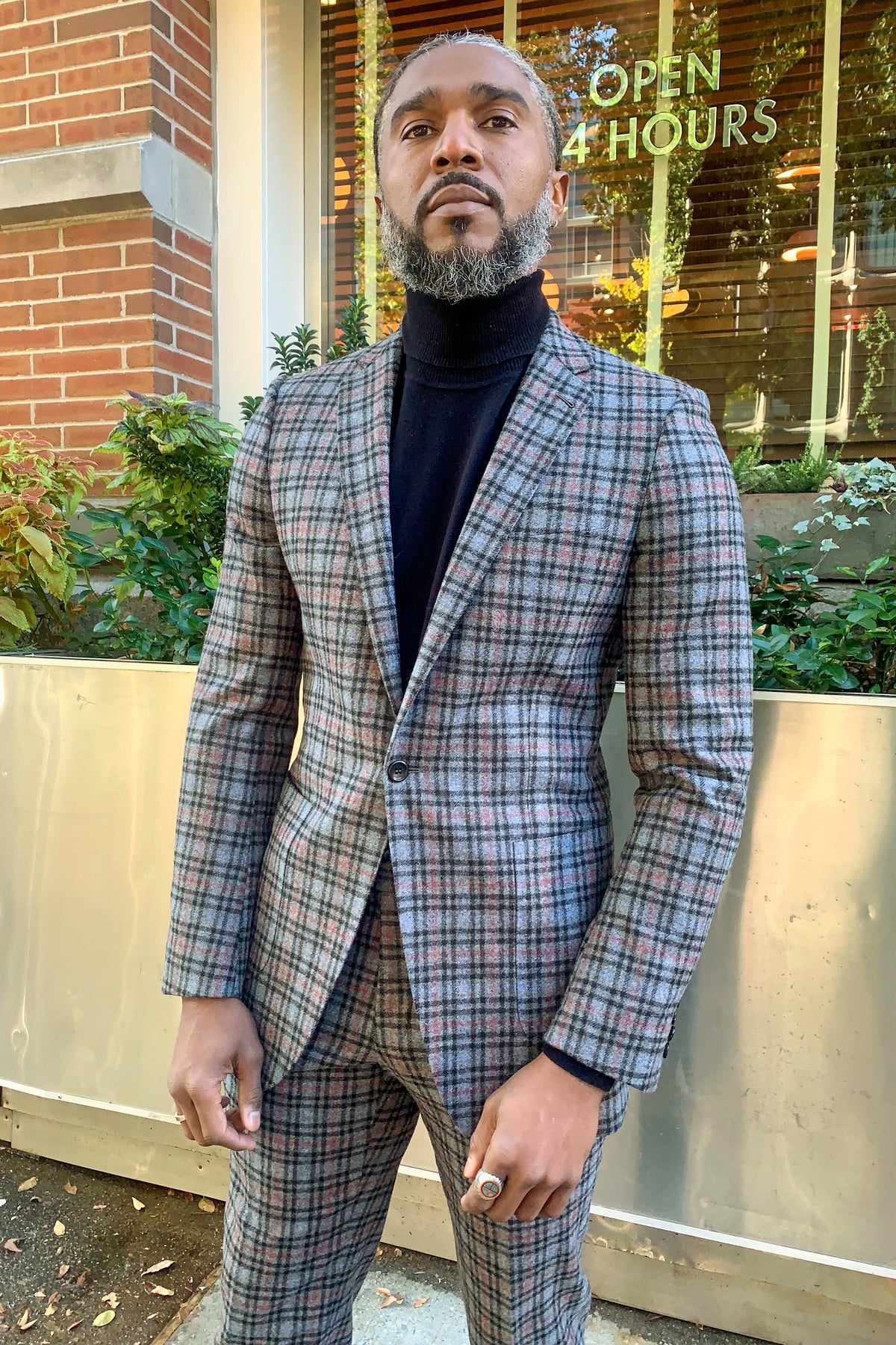 Winter English Brilliant Plaid