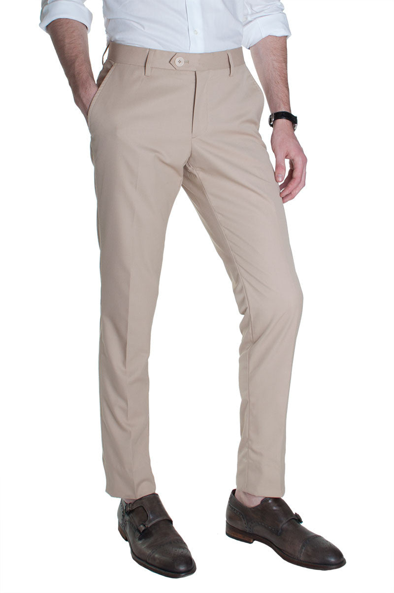 Sand Cotton Dress Pants Sand Cotton Dress Pants