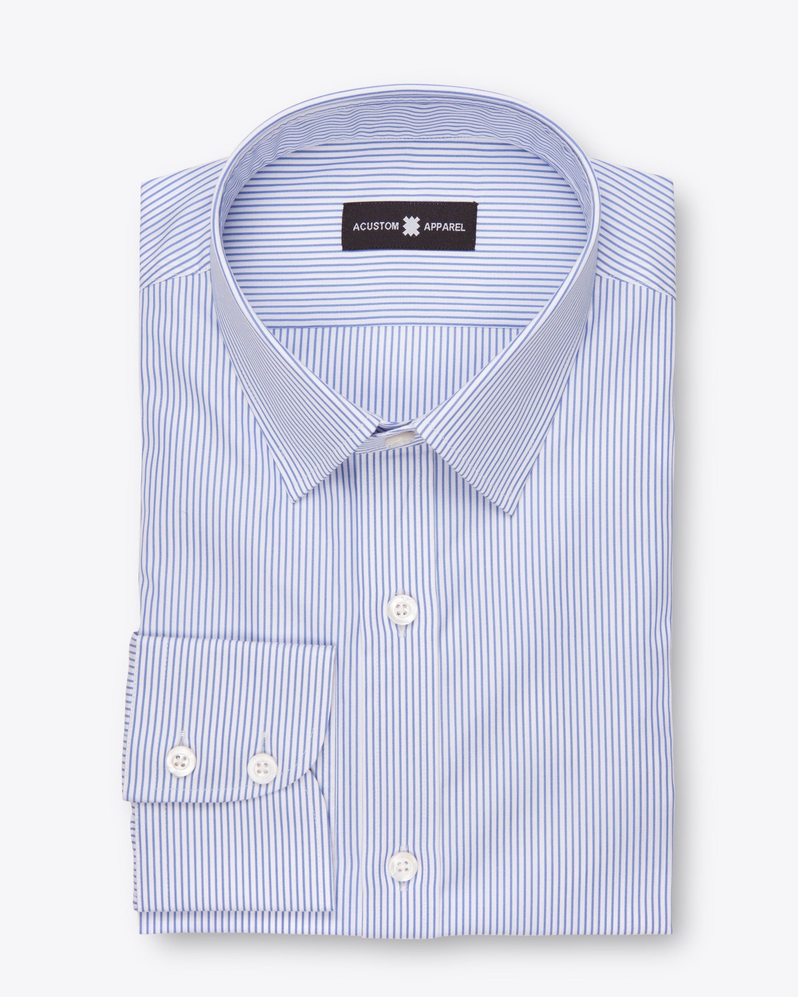 Delphi 120 Poplin Pencil Stripe