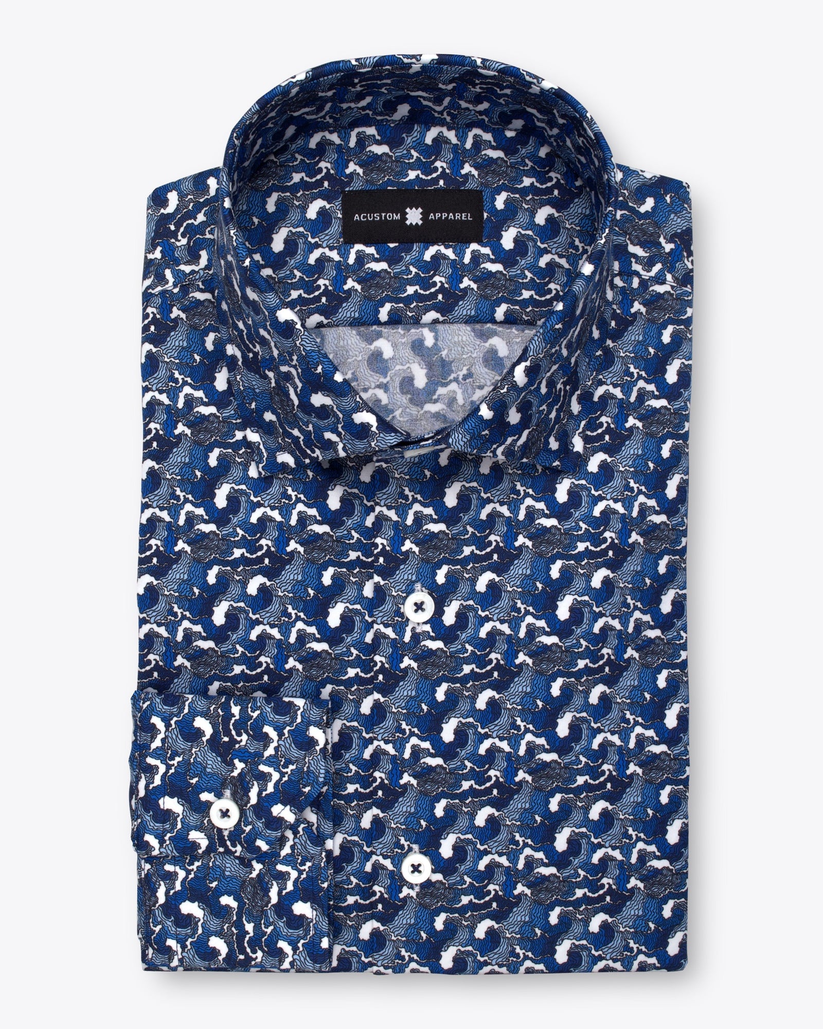 Japanese Woodblock Wave Print