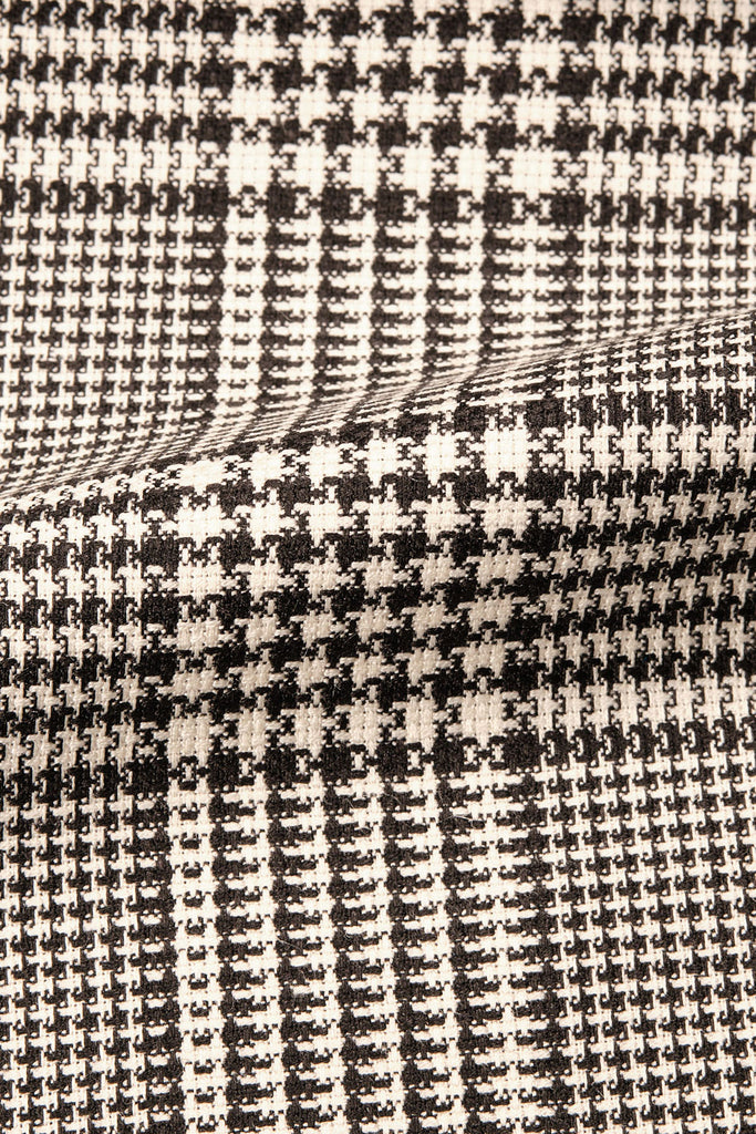 Lightweight Plaid Peacoat