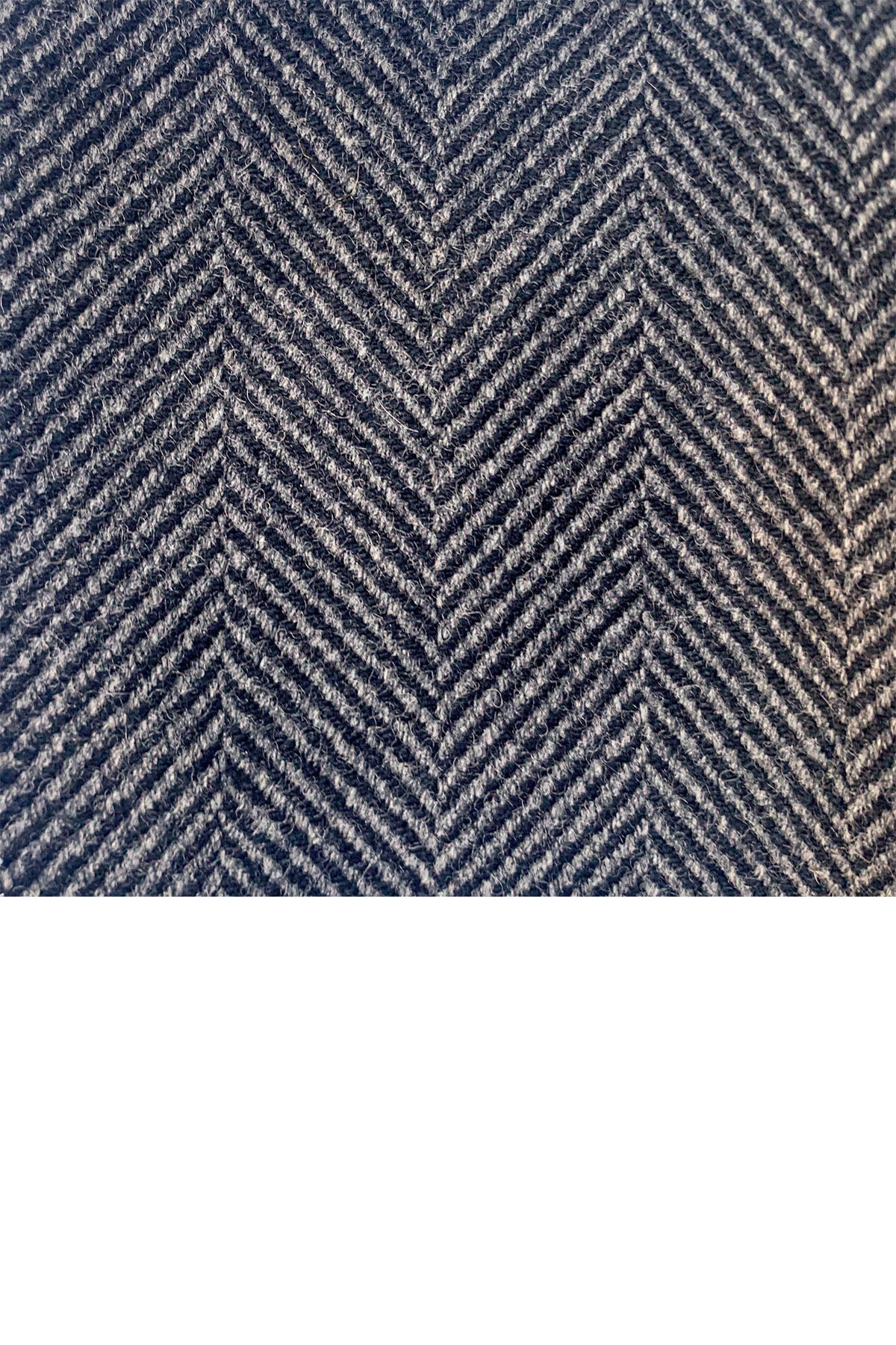 English Herringbone Topcoat with Velvet