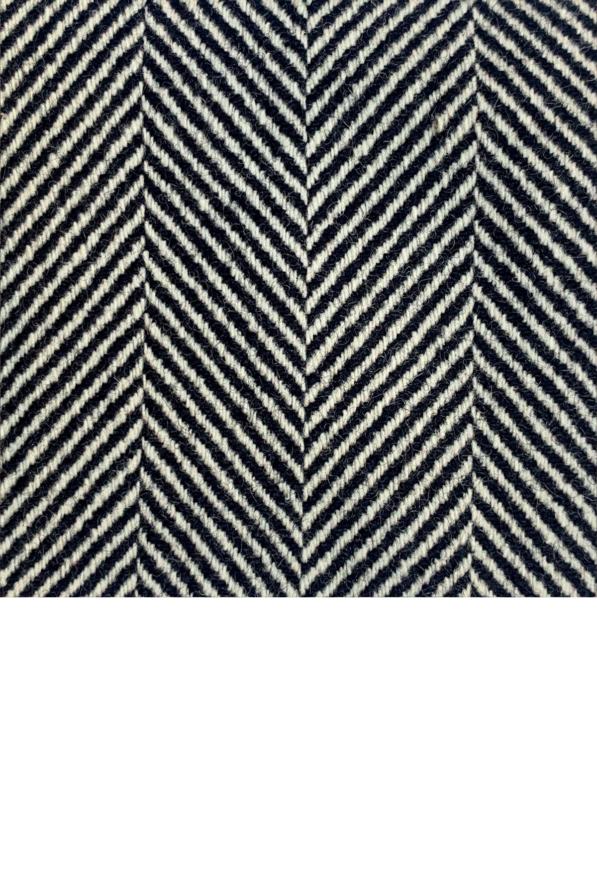 English Herringbone Topcoat with Velvet