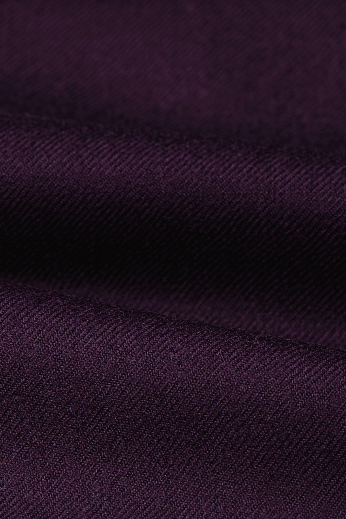 English Dark Purple Flannel Trousers
