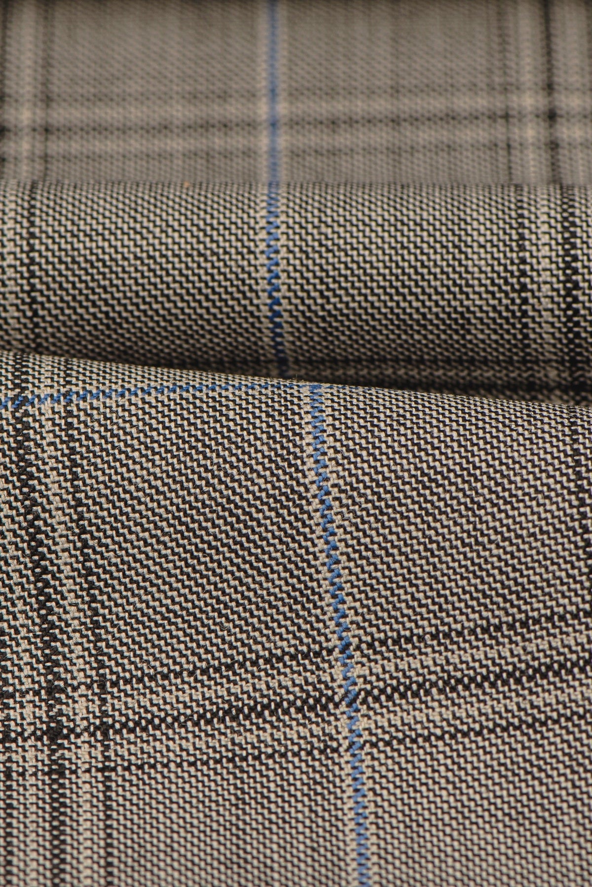 English Plaid 120s Blazer