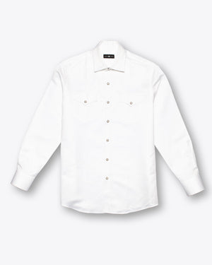 White Western Shirt