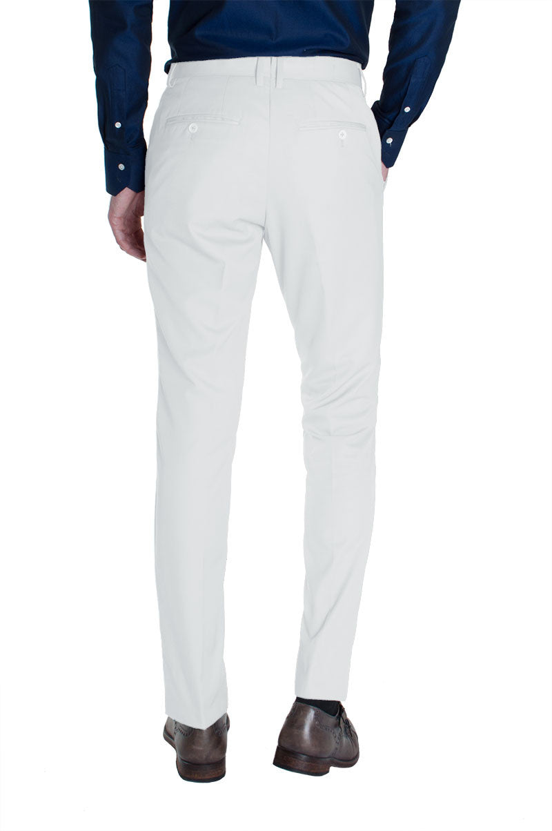 White Cotton Dress Pants White Cotton Dress Pants