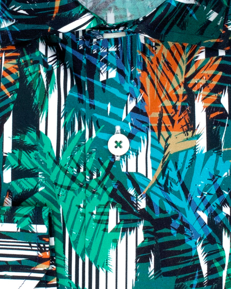 Green Jungle Print